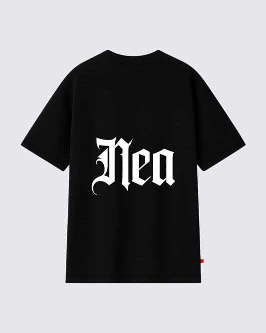 CHARLES CAMISETA OVERSIZE NEGRA NEA