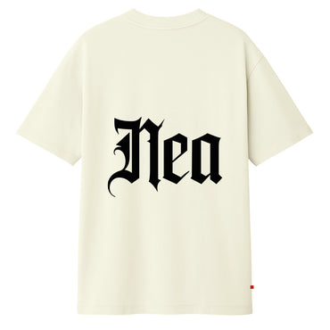 CHARLES CAMISETA OVERSIZE MARFIL