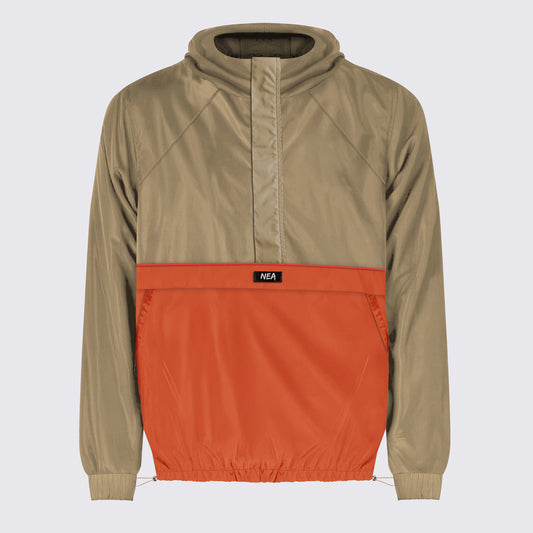 POL CHAQUETA CAMEL-NARANJA NEA