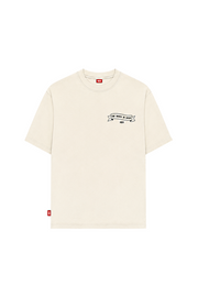 CAMISETA OVERSIZE UNTAMED MARFIL NEA