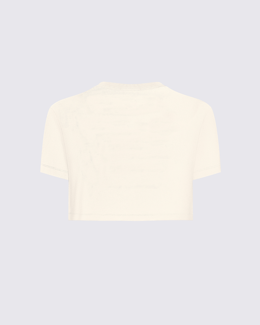 CROP TOP ACTIVISM MARFIL NEA