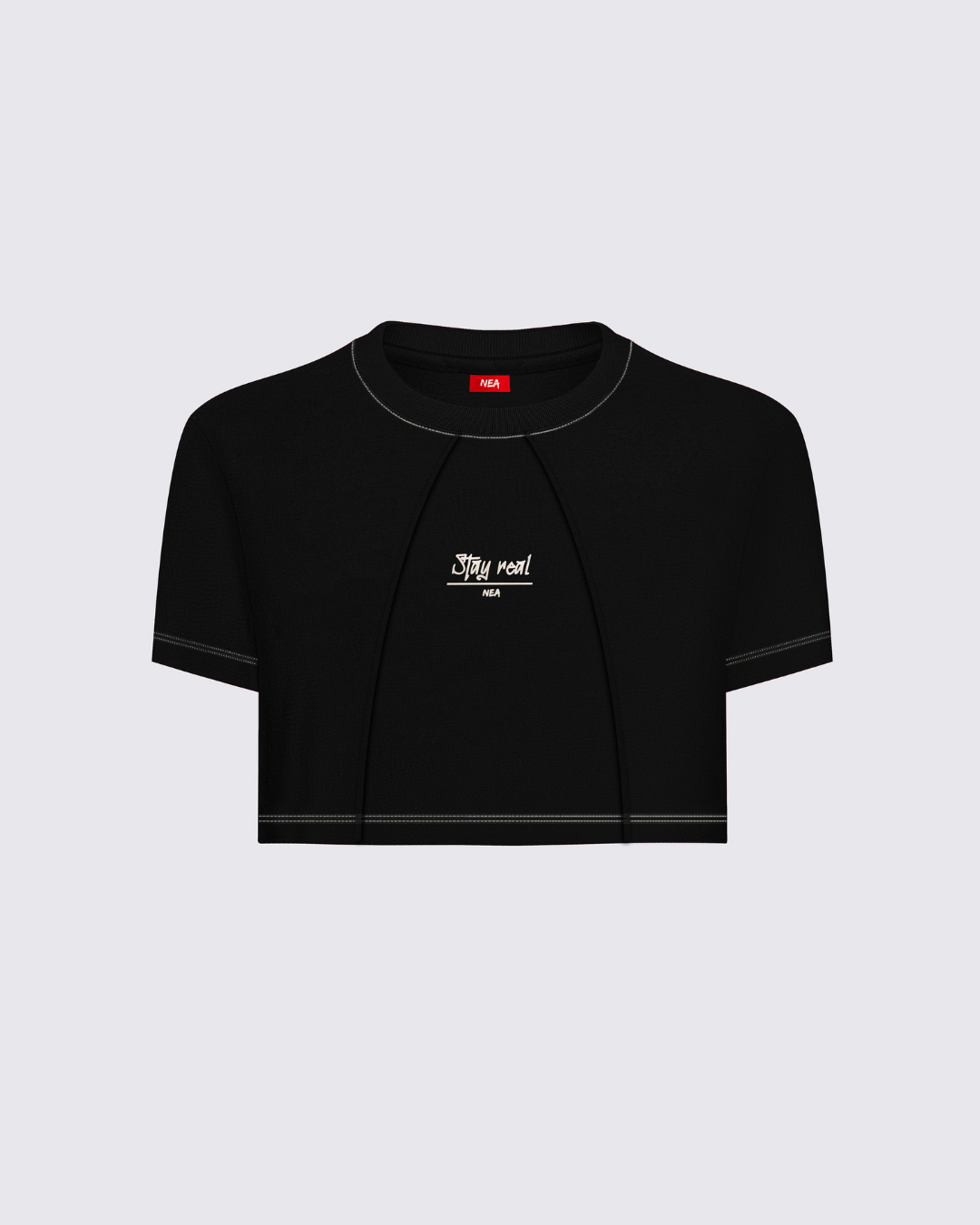 CROP TOP ETHOS NEGRO NEA