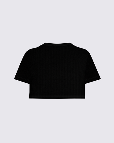 CROP TOP ETHOS NEGRO NEA