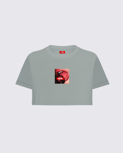 CROP TOP ETHOS TAUPE NEA