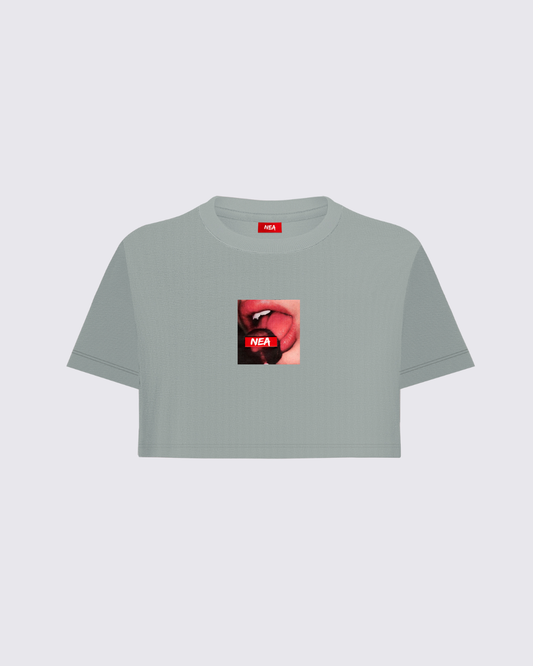 CROP TOP ETHOS TAUPE NEA