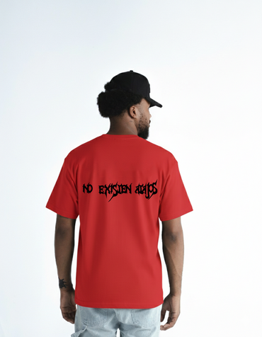 CAMISETA REGULAR HOMBRE OVERVIEW ROJO NEA