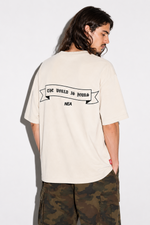 Cargar imagen en la galería, CAMISETA OVERSIZE UNTAMED MARFIL NEA
