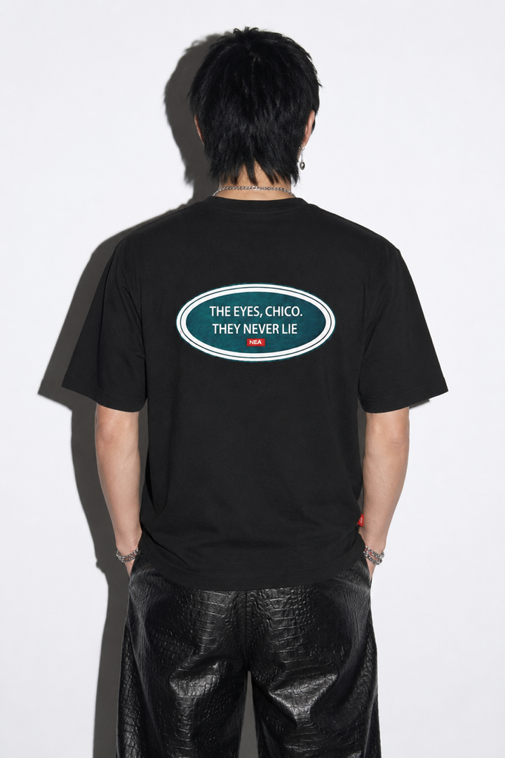 CAMISETA OVERSIZE MASCULINO TRUTH NEGRO