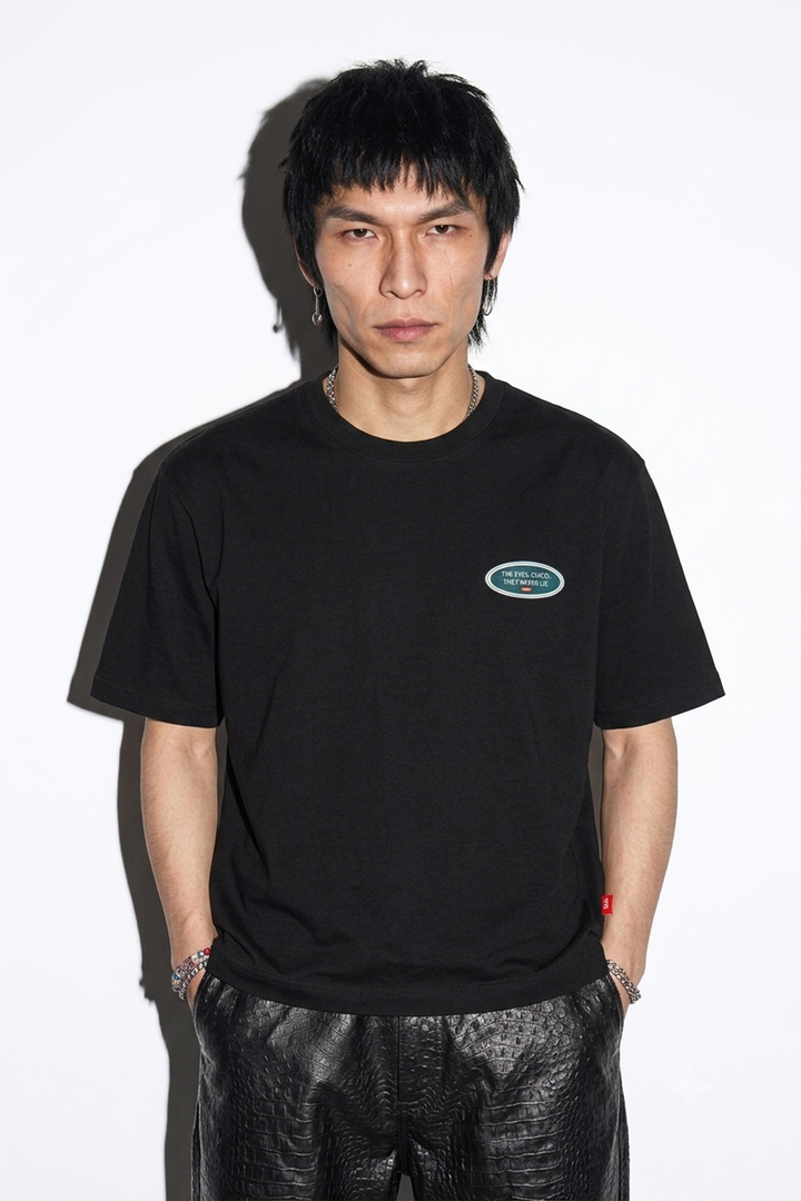 CAMISETA OVERSIZE MASCULINO TRUTH NEGRO