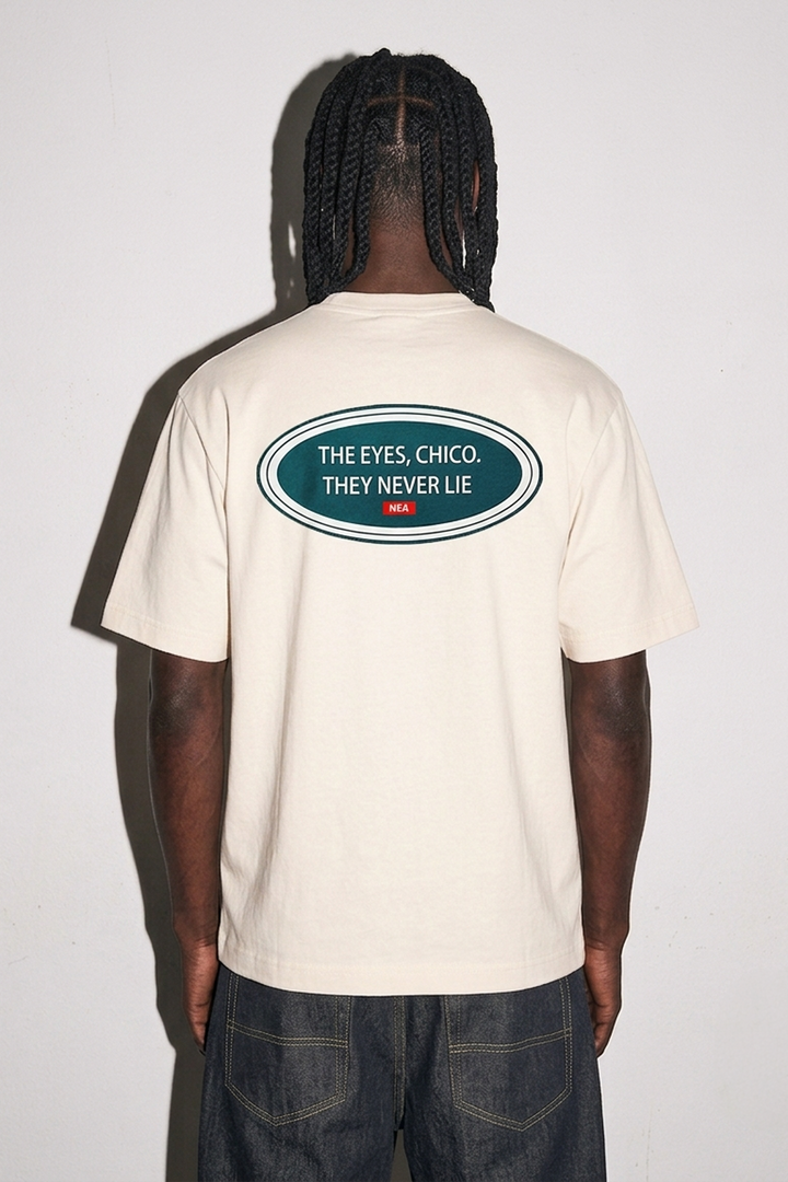 CAMISETA OVERSIZE MASCULINO TRUTH MARFIL