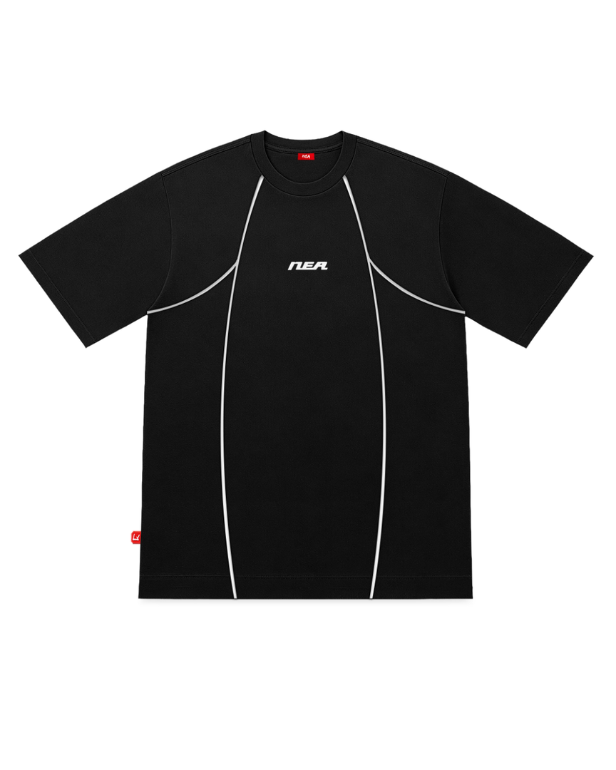 CAMISETA OVERSIZE MASCULINO BLOCK NEGRO