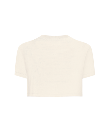 CROP TOP MONTANA MARFIL