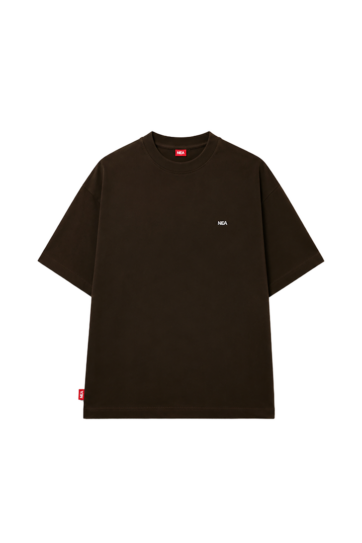 CAMISETA OVERSIZE CAPONE CAFÉ NEA