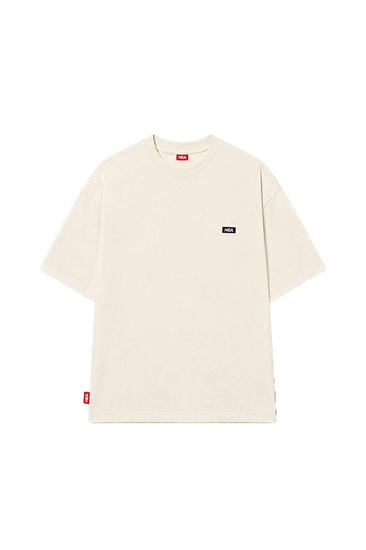 CAMISETA OVERSIZE CAPONE MARFIL NEA