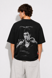 CAMISETA OVERSIZE CUBANO NEGRO NEA