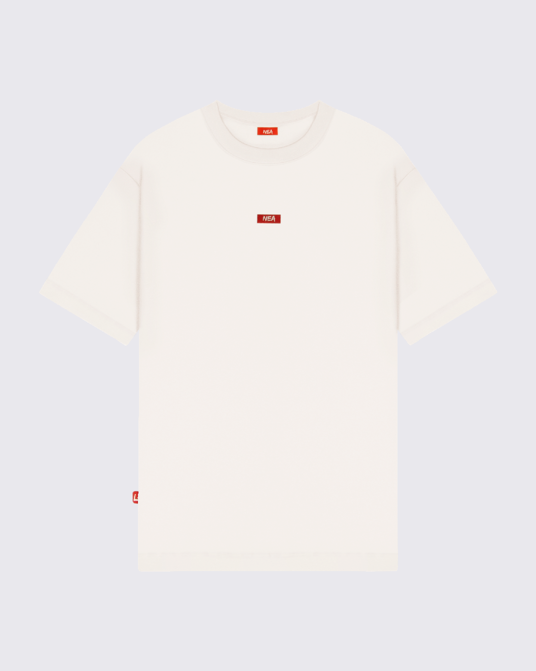 CAMISETA OVERSIZE DAILY  MARFIL