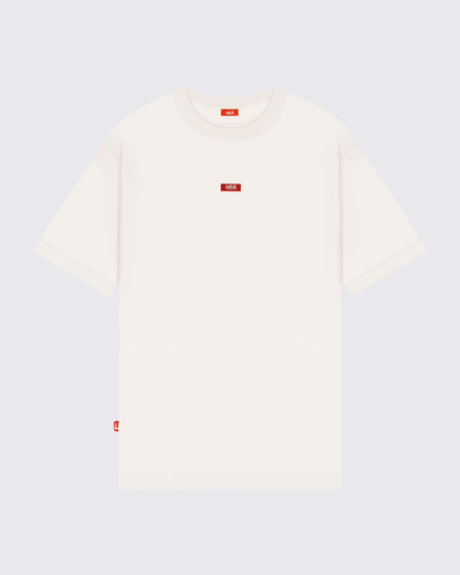 CAMISETA OVERSIZE DAILY  MARFIL