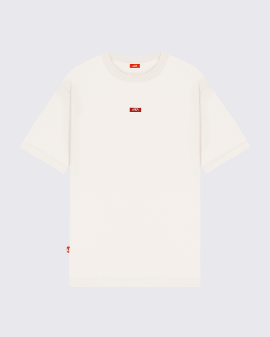 CAMISETA OVERSIZE DAILY  MARFIL