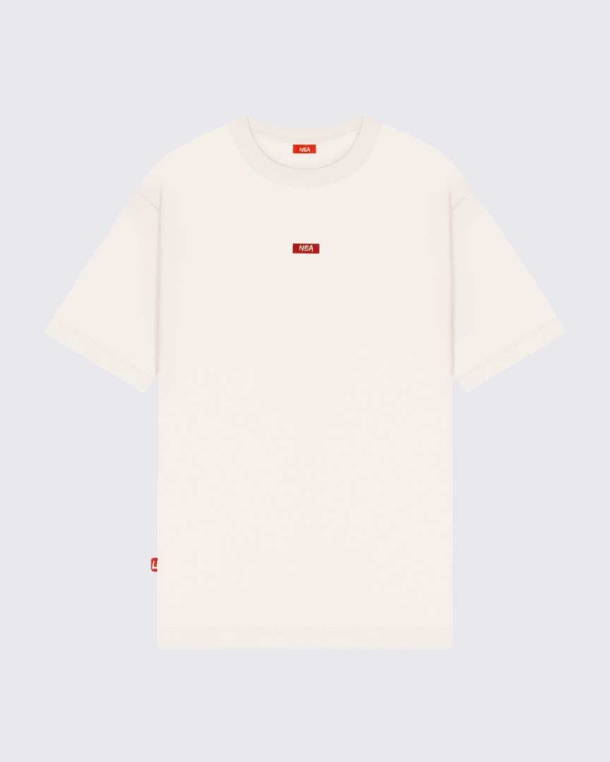 CAMISETA OVERSIZE DAILY  MARFIL
