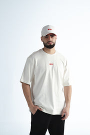 CAMISETA OVERSIZE DAILY  MARFIL