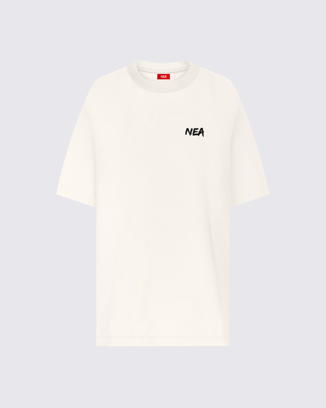 CAMISETA OVERSIZE EAN MARFIL NEA