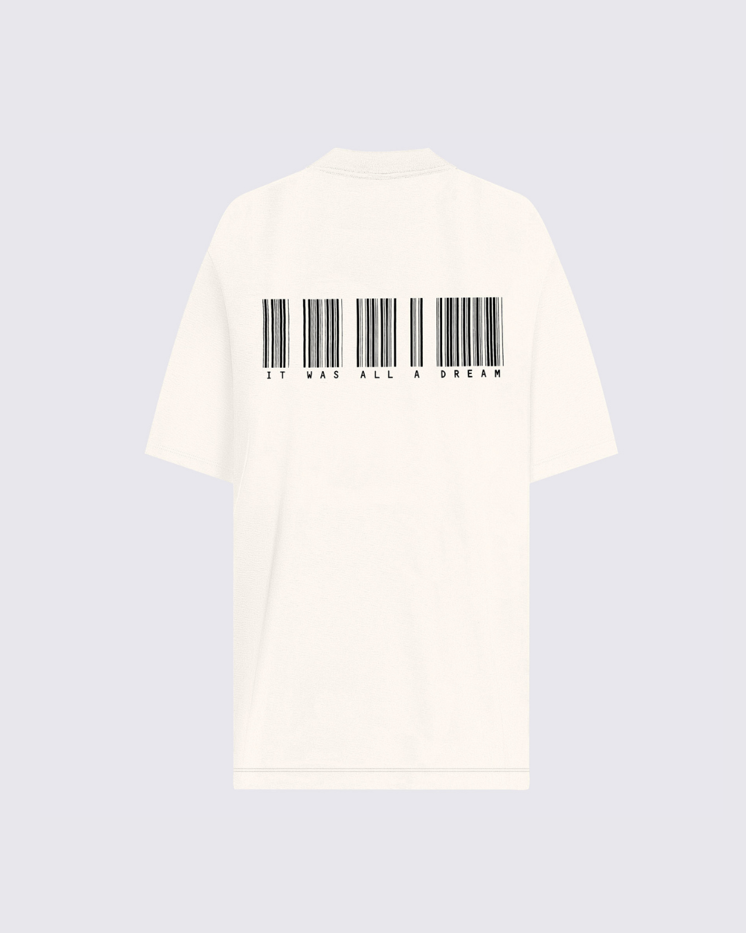 CAMISETA OVERSIZE EAN MARFIL NEA