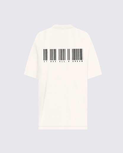 CAMISETA OVERSIZE EAN MARFIL NEA