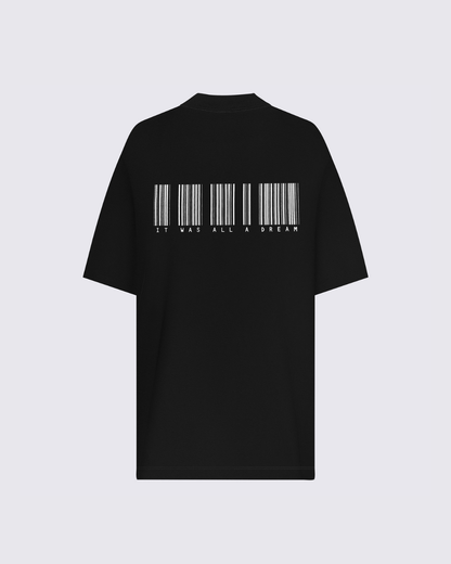 CAMISETA OVERSIZE EAN NEGRO NEA