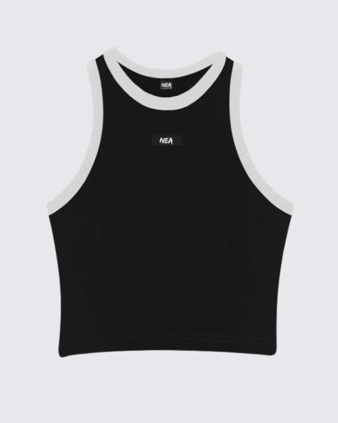 EMMA CROPTOP NEGRO PARA MUJER NEA