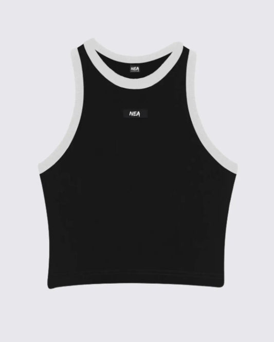 EMMA CROPTOP NEGRO PARA MUJER NEA