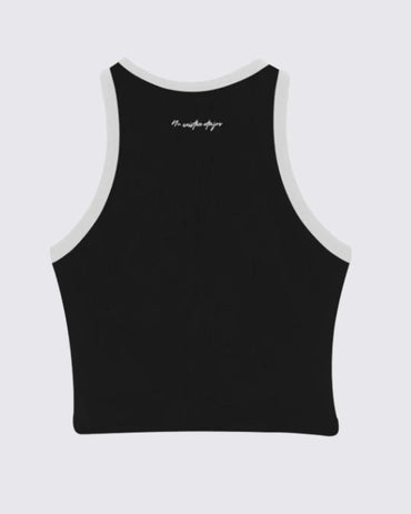 EMMA CROPTOP NEGRO PARA MUJER NEA