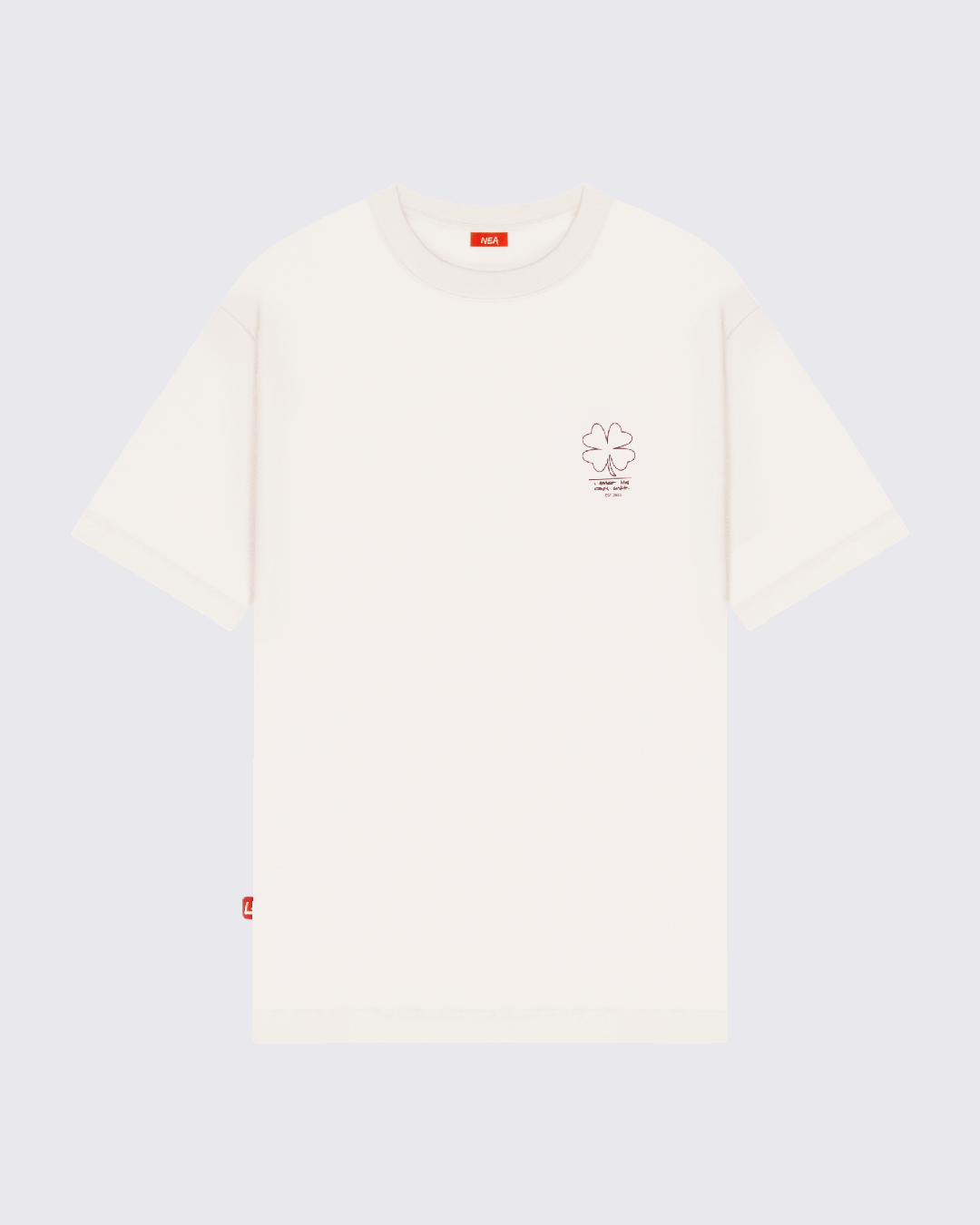 CAMISETA OVERSIZE FAITH MARFIL