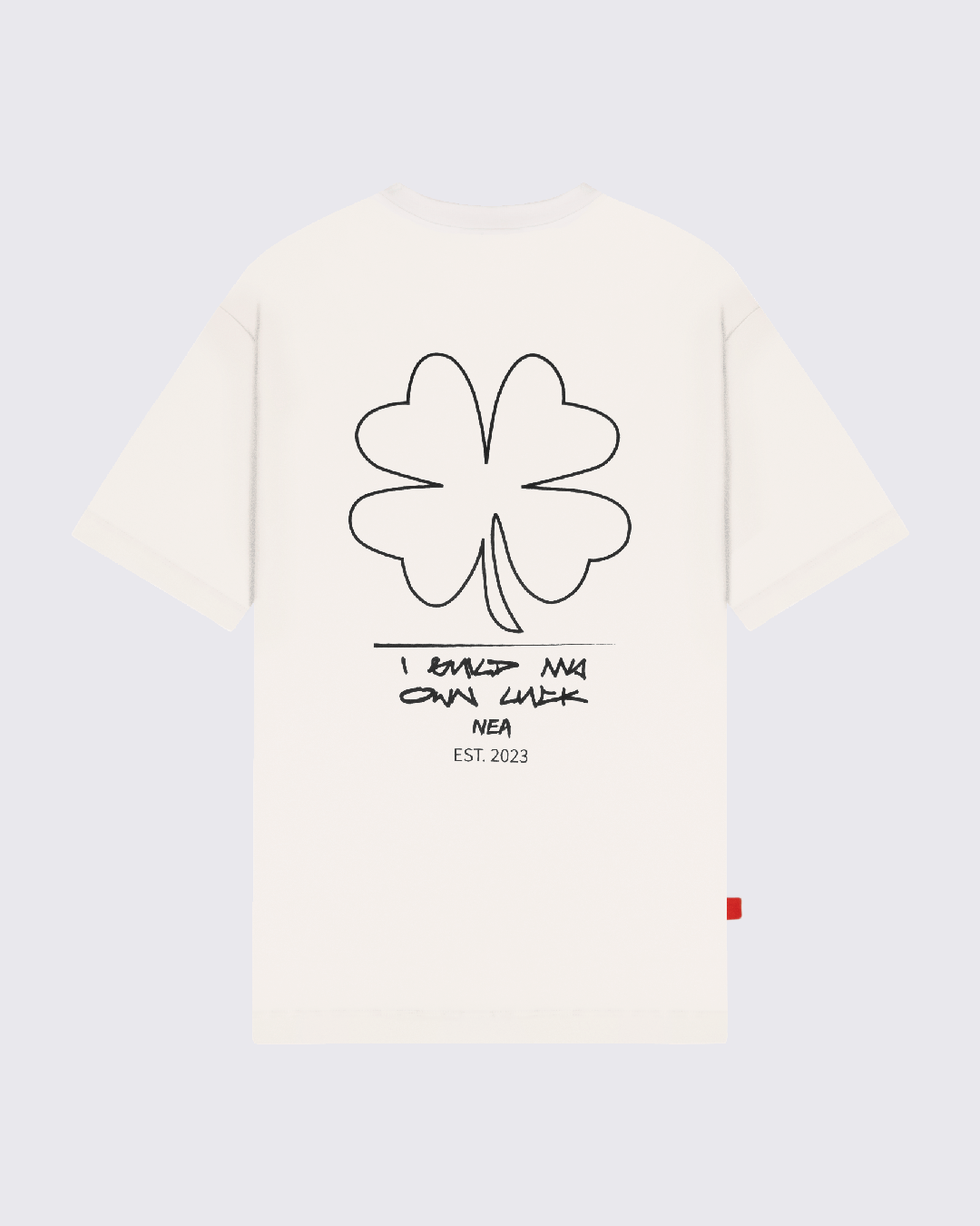 CAMISETA OVERSIZE FAITH MARFIL