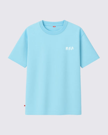 FLEX CAMISETA OVERSIZE AZUL NEA