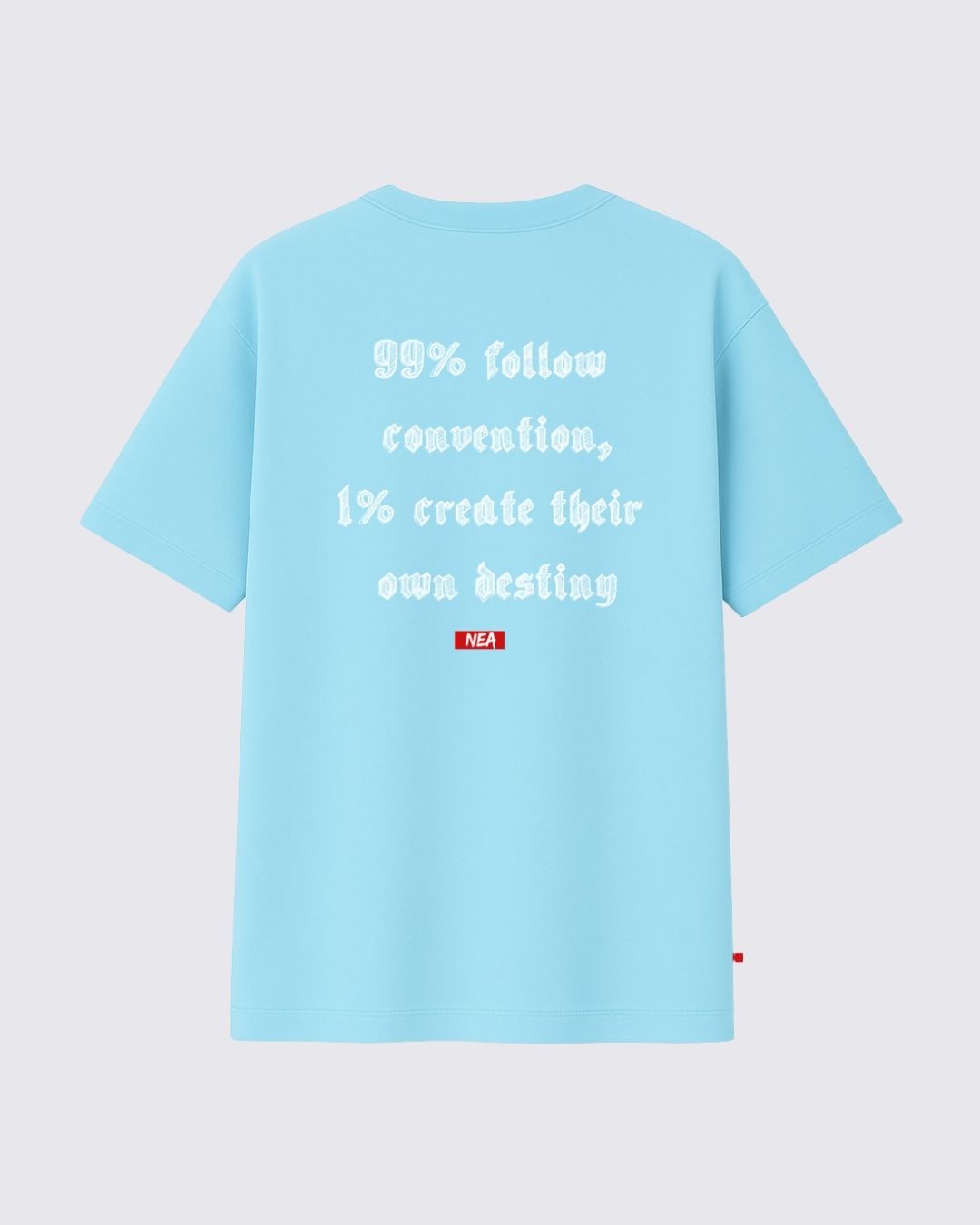 FLEX CAMISETA OVERSIZE AZUL NEA