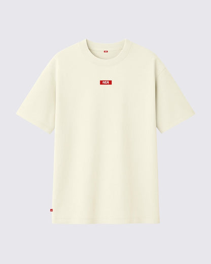 FLOW CAMISETA OVERSIZE MARFIL NEA