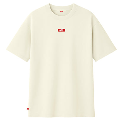 FLOW CAMISETA OVERSIZE MARFIL