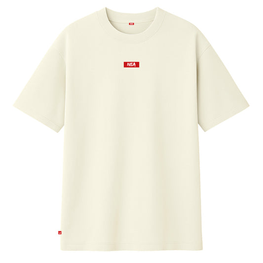 FLOW CAMISETA OVERSIZE MARFIL