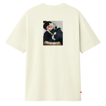 FLOW CAMISETA OVERSIZE MARFIL