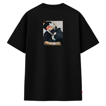 FLOW CAMISETA OVERSIZE NEGRA
