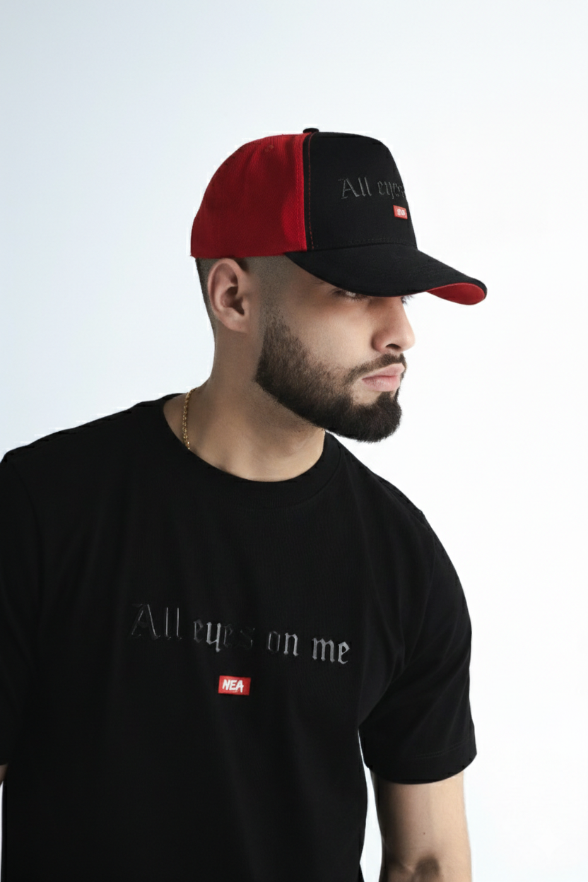 GORRA 2 PAC NEGRO NEA