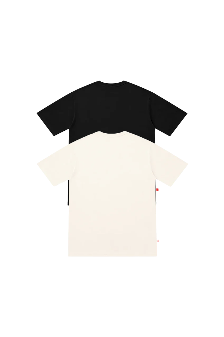 GRIT DUO PACK– Camiseta Negra + Marfil