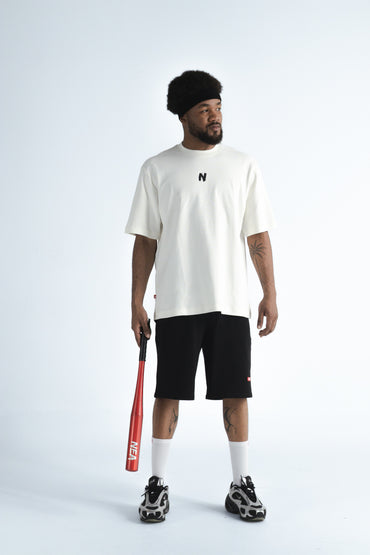 CAMISETA OVERSIZE REAL MARFIL NEA