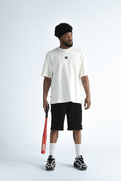 CAMISETA OVERSIZE REAL MARFIL NEA