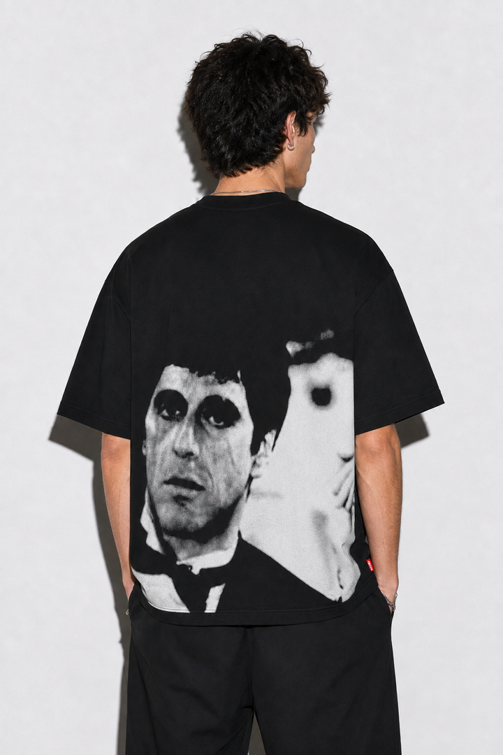 CAMISETA OVERSIZE FRANK NEGRO NEA