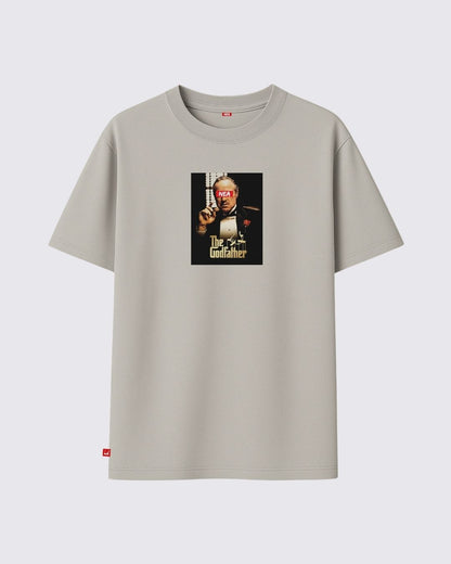 GOD FATHER CAMISETA OVERSIZE GRIS NEA