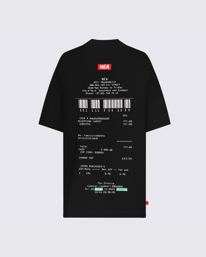 CAMISETA OVERSIZE HARI NEGRO NEA