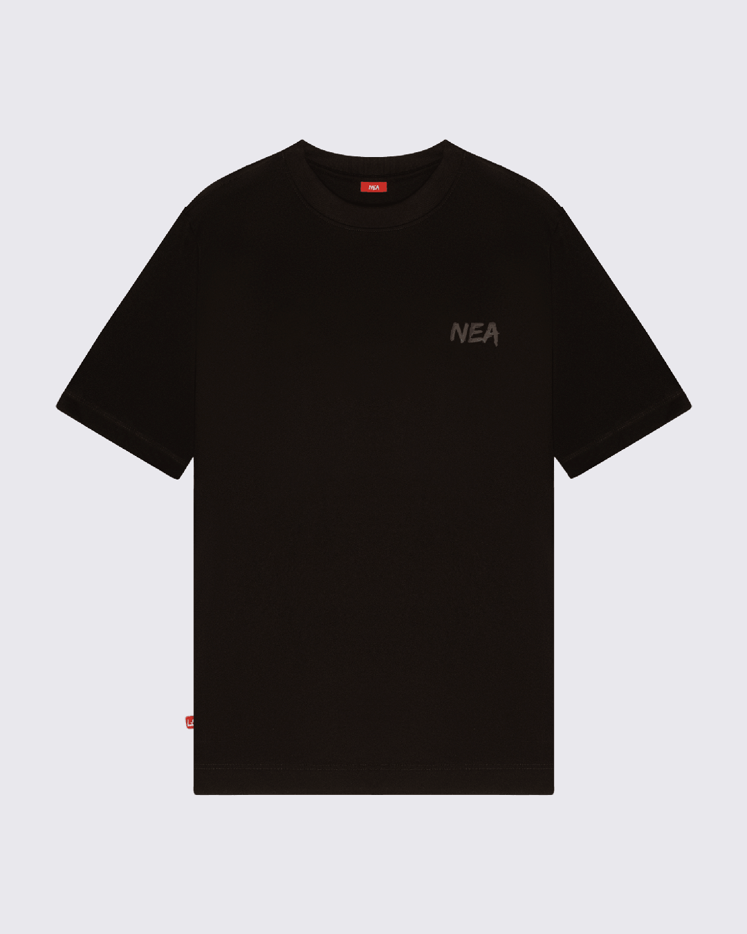 CAMISETA OVERSIZE TRAP NEGRO NEA