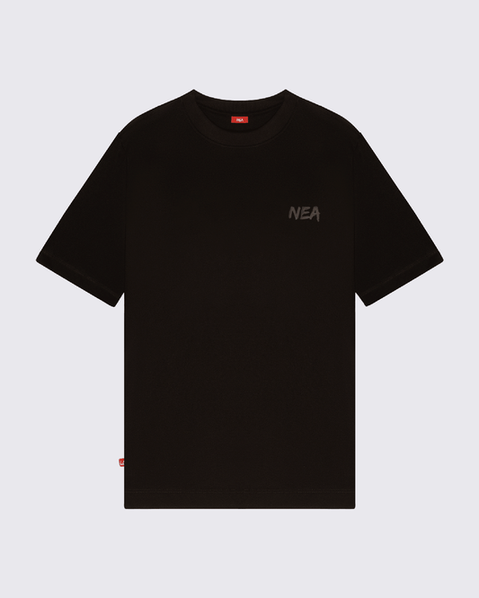 CAMISETA OVERSIZE TRAP NEGRO NEA