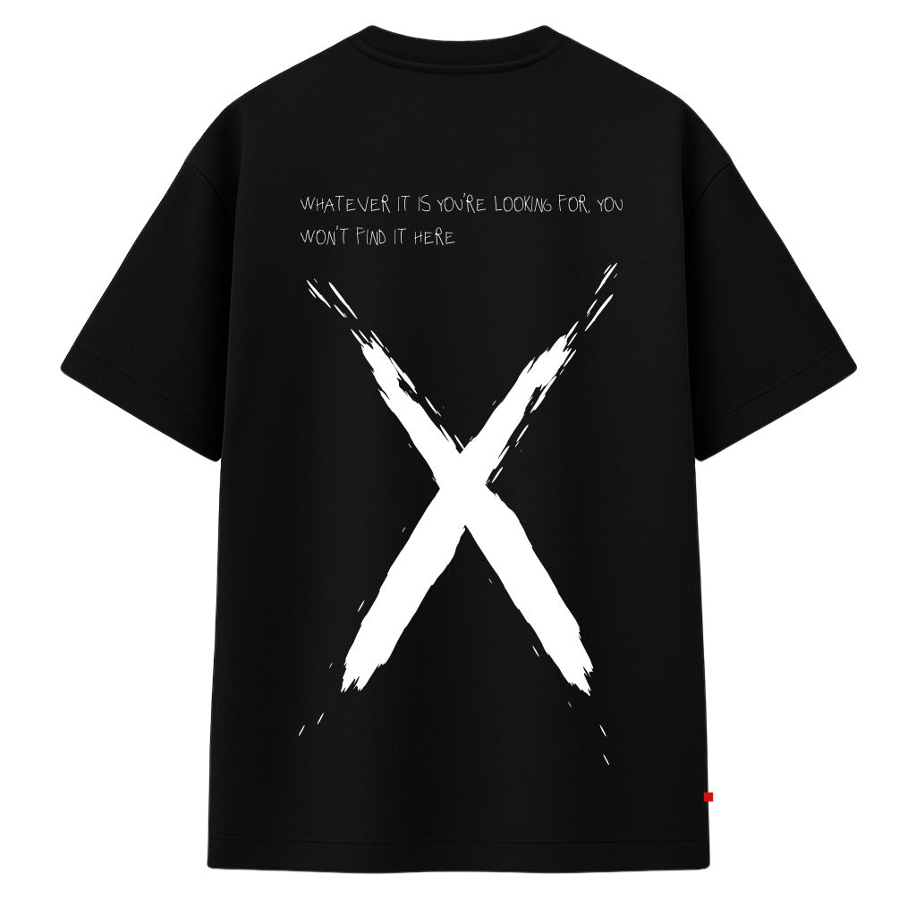 IRREVERENT CAMISETA OVERSIZE NEGRA